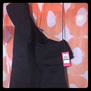 Vince Camuto ruffle one shoulder blouse.